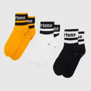 Image of Dr Martens Multi Short Athletic Sock 3 Pack