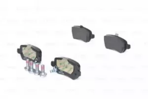 Image of Bosch 0986424646 BP363 Brake Pad Set Disc Brake Rear Axle