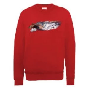 Image of Marvel Avengers Assemble Thor Bring The Thunder Sweatshirt - Red - S