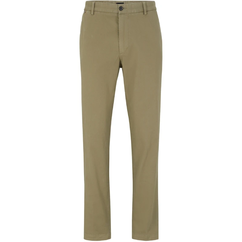 Image of Boss Mens Kane L Tailored Trousers Light/Green male 30W R
