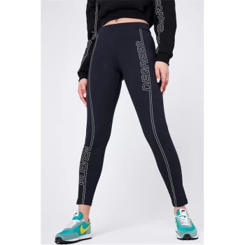 Image of 11 Degrees Line Leggings - Black