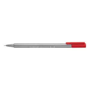 Image of Staedtler triplus 334 fineliner Red