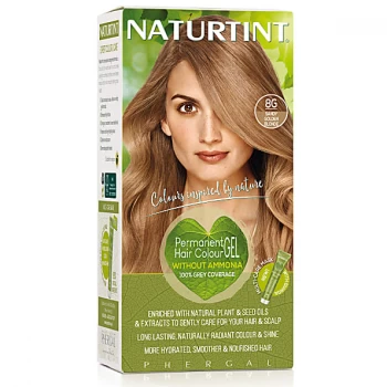 Image of Naturtint Permanent Natural Hair Colour - 8G Sandy Golden Blonde