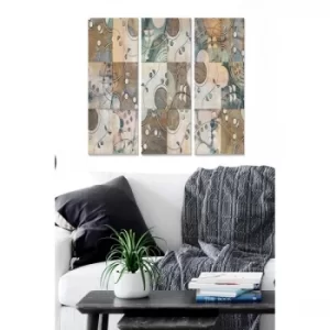 Image of MDF491115226 Multicolor Decorative MDF Painting (3 Pieces)