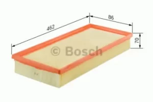 Image of Bosch 1457433522 Air Filter Insert S3522