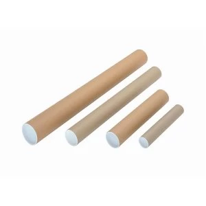 Image of Mailing Tubes A4-A3 Cardboard 50mm x 330mm Pack of 25