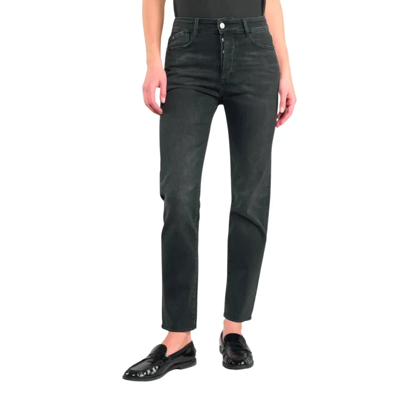 Image of Le Temps des cerises Womens jeans Le Temps des cerises 400/17 Bambo Noir Female 31