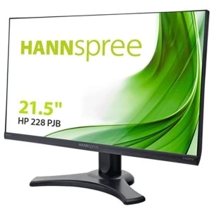 Image of Hannspree HP 228 PJB 54.6cm (21.5inch) 1920 x 1080 pixels Full HD LED Black UK Plug