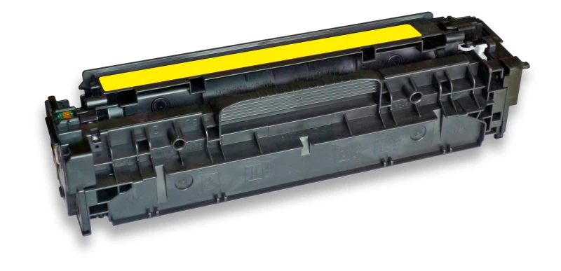 Image of PrintMate Canon 718Y. HP CC532A. remanufactured toner. Yellow 2800p