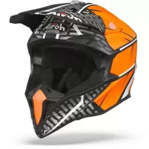 Image of Airoh Wraap Idol Orange Black M