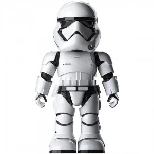 Image of UBTECH Star Wars First Order Stormtrooper Robot With Companion App - White