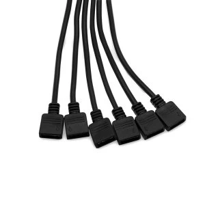Image of EK Water Blocks EK-D-RGB 6 Way Splitter Cable