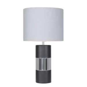 Image of Danilo Touch Table Lamp with Grey Shade