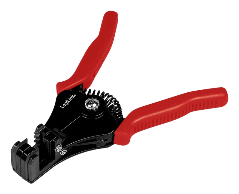 Image of LogiLink PHT0102 cable crimper Stripping tool Black. Red
