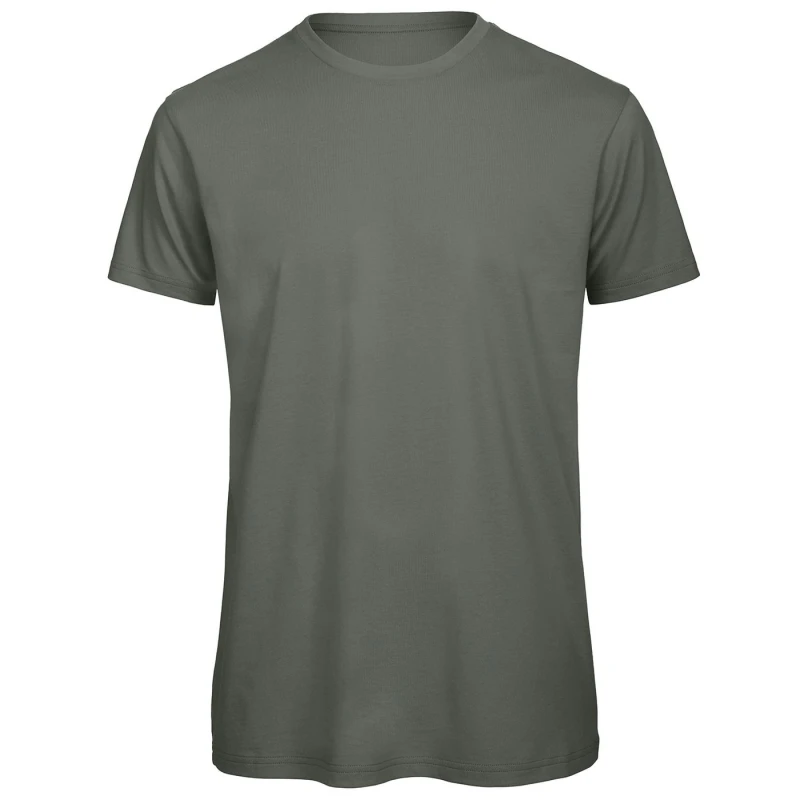 Image of B&C Mens Inspire T-Shirt in Dark Grey Size: Small Dark Grey Male S