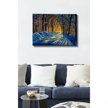 Image of Kanvas Tablo (50 x 70) - 111 Multicolor Decorative Canvas Painting