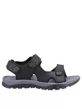 Image of Cotswold Lansdown Mens Sandal, Black, Size 8, Men