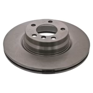 Image of Single of Brake Discs 43956 by Febi Bilstein Front Axle