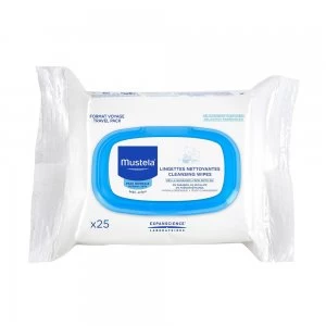 Image of Mustela Facial Cleansing Wipes for Babies