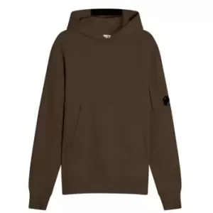 Image of CP COMPANY Heavyweight Micro Lens Oth Hoodie - Green