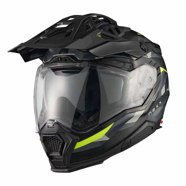 Image of Nexx X.WED3 Trailmania Grey Neon Matt Adventure Helmet Size L