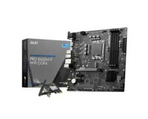 Image of MSI PRO B660M-P WIFI DDR4 motherboard Intel B660 LGA 1700 micro ATX