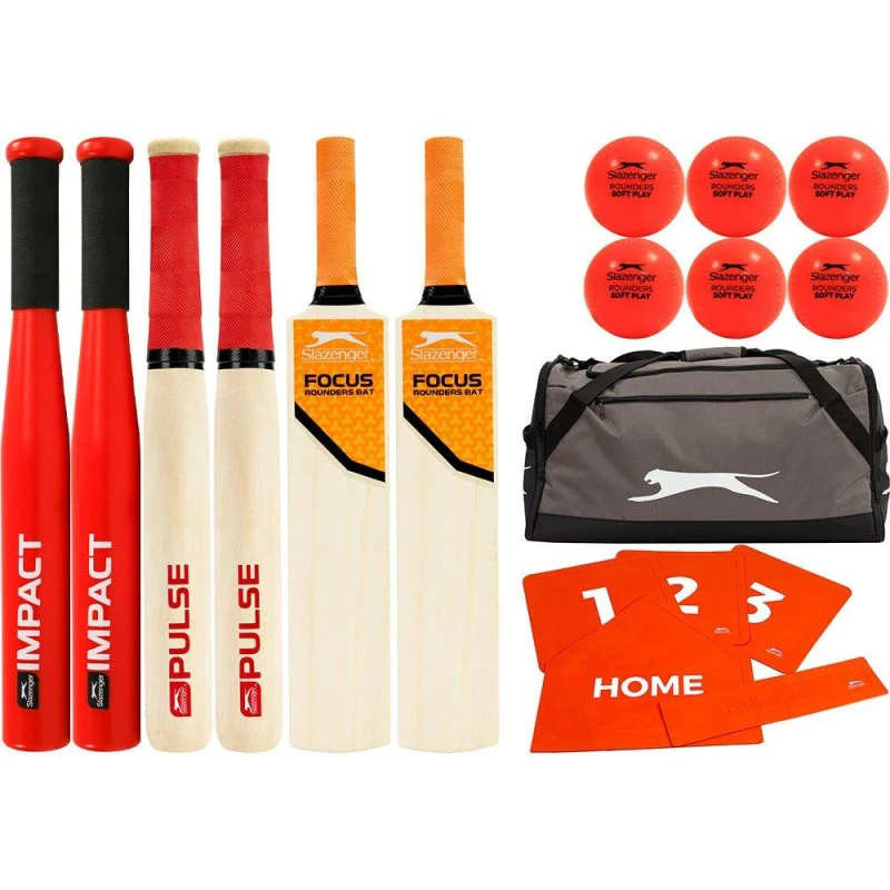 Image of Slazenger Slazenger Junior Indoor Rounders Pack Neutral unisex One Size