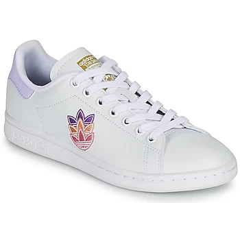 Image of adidas STAN SMITH W womens Shoes Trainers in White