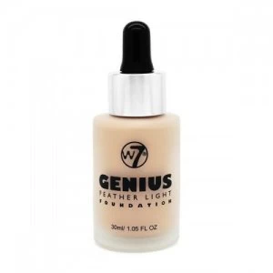 Image of W7 Genius Feather Light Foundation 30ml