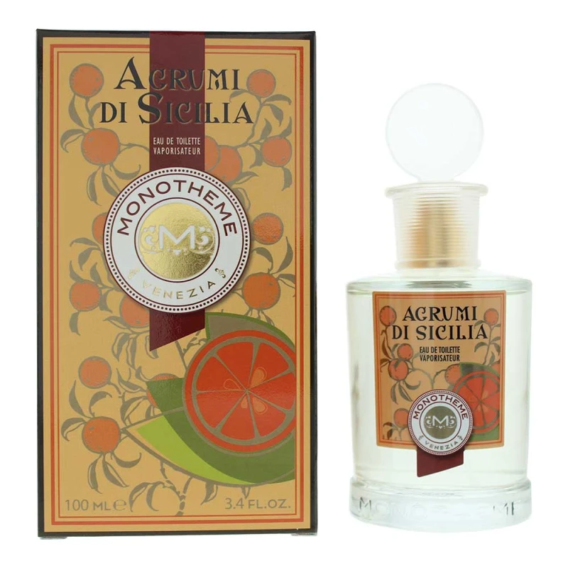 Image of Monotheme Agrumi Amari Di Sicilia Eau de Toilette 100ml