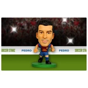 Image of Soccerstarz Barcelona Home Kit Pedro Rodriguez