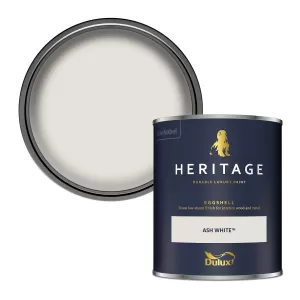 Image of Dulux Heritage Ash White Eggshell Paint 750ml