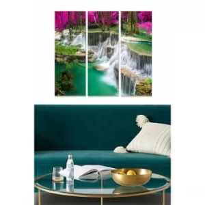 Image of MDF222063598 Multicolor Decorative MDF Painting (3 Pieces)