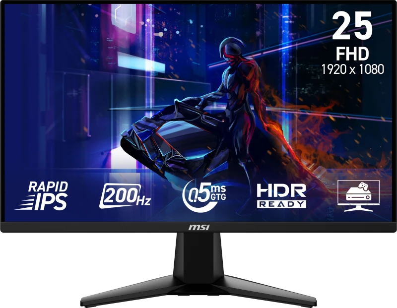 Image of MSI MAG 255F E20 Full HD 200Hz Gaming Monitor - Black