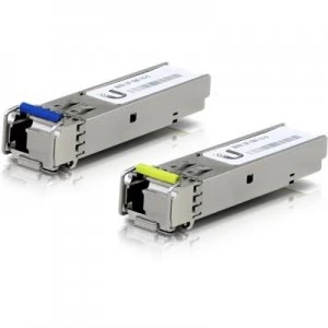 Image of Ubiquiti Networks UF-SM-1G-S network transceiver module 1250 Mbps SFP Fiber optic 1550 nm
