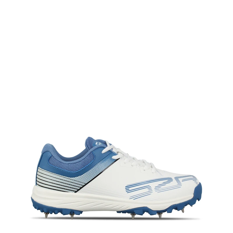 Image of Slazenger Spike Trainers Unisex Adults White/Blue unisex 7 (41)