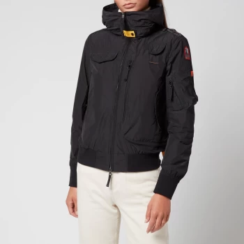 Image of Parajumpers Womens Masterpieces Gobi Spring Coat - Black - S