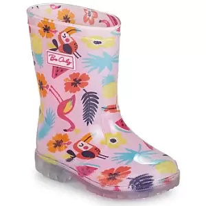 Image of Be Only JANEIRO Girls Childrens Wellington Boots in Pink toddler,6 toddler,7 toddler,8 toddler,9 toddler,10 kid,11 kid,11.5 kid,12 kid,13 kid