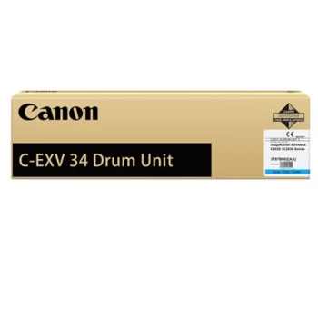 Image of Canon CEXV34 Cyan Laser Drum Cartridge