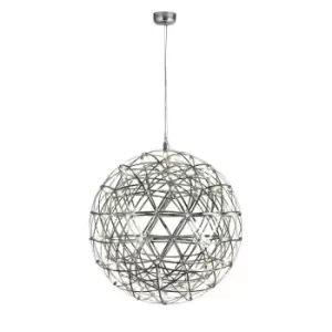 Image of Galaxy Chrome LED Metal Ball Pendant 600mm 3000K