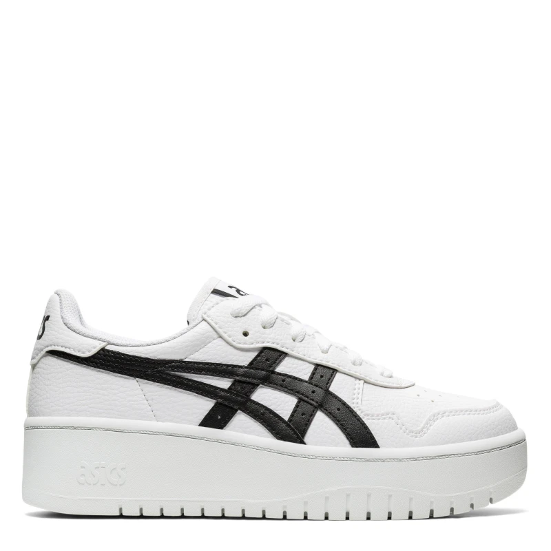 Image of Asics ASICS Japan S Platform Womens SportStyle Shoes White/Black female 5.5 (39)