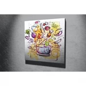 Image of KC018 Multicolor Decorative Canvas Painting