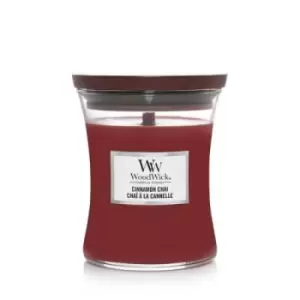 Image of Woodwick Cinnamon Chai Scented Candle 275g
