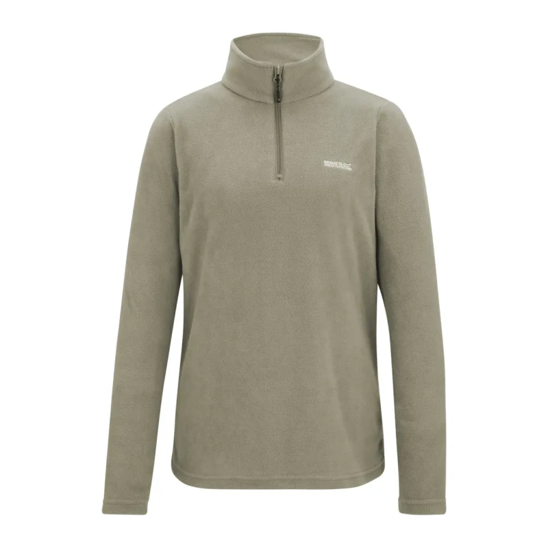 Image of Womens 1/2 zip fleece Regatta Sweethart Marron Female 36