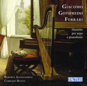 Image of Giacomo Gotifredo Ferrari Musiche Per Arpa E Pianoforte by Giacomo Gotifredo Ferrari CD Album