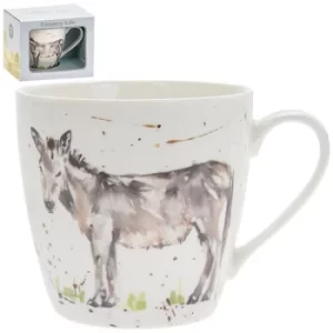 Image of Country Life Mug Donkey