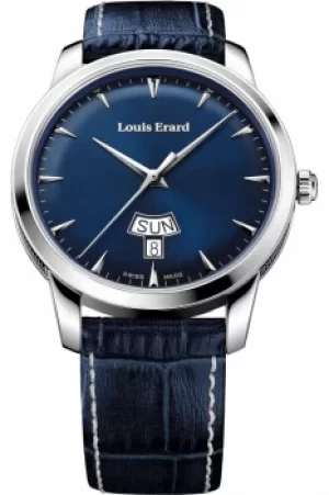 Image of Mens Louis Erard Heritage Day Date Watch 15920AA05.BEP102