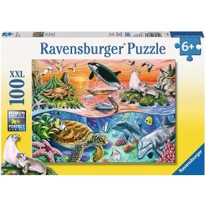 Image of Ravensburger Underwater Jigsaw Puzzle - 100XXL Pieces