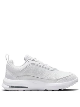 Image of Nike Air Max AP - White/Silver, White/Silver, Size 5, Women