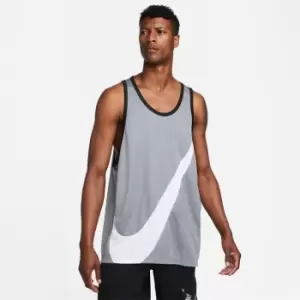 Image of Nike Dri-FIT Basketball Crossover Jersey Mens - Grey